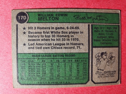 1974 Topps Baseball #100 to 199 Pick Your cards Complete your set or Collection - Picture 85 of 127