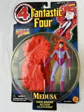1996 MARVEL Comics Fantastic 4 Four MEDUSA Action Figure Hare Snare Toy Biz NEW
