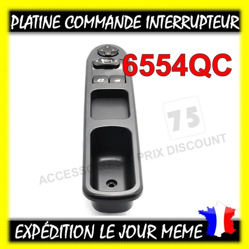 Commande Bouton Leve Vitre retroviseur Peugeot 207 6554QC 6554.QC 96548591XT