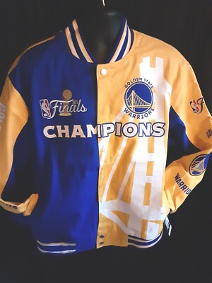 Golden State Warriors 7 Time NBA Finals Champions Jacket Sm