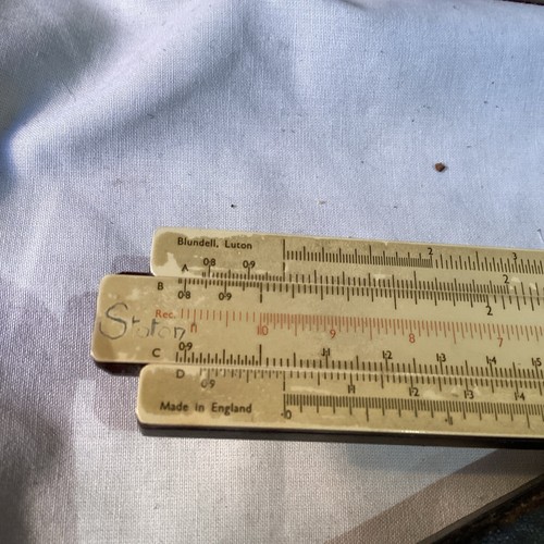 Blundell Harling Luton Schieberegler und Koffer Typ G2 frühes Modell - Bild 2 von 10