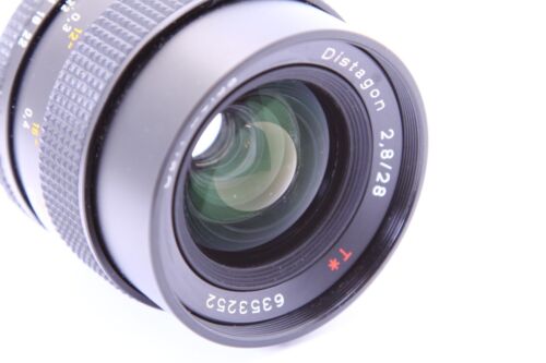 Lente Distagon 28 mm F2,8 T* Carl Zeiss Contax C/Y Montaje AEJ YASHICA ENVÍO GRATUITO - Imagen 4 de 18