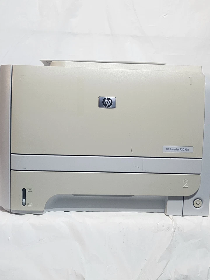 HP LaserJet P2035n Printer | Monochrome | Ethernet USB | 30ppm | No Toner - Image 3 of 4