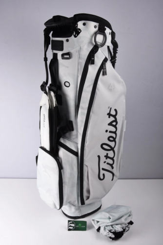 Titleist Players 4 Stand Bag / 4-WAy Divider / White Grey Camo