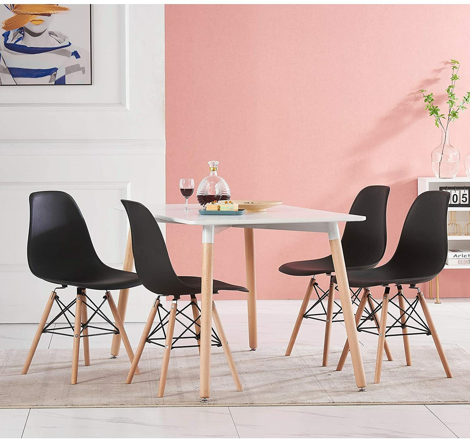 Eiffel retro dining chairs sales