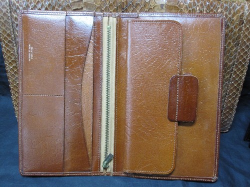 Cartera Balenciaga Llave Piel de Cerdo Piel de becerro Organizador Piel de Anguila Cartera Piel de Serpiente - Imagen 5 de 8