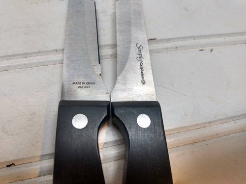 Calphalon Coltello Posate Pentole Acciaio Coltelli Cucina Blocco Affilacoltelli SCEGLI UNITÀ  - Foto 15 di 40