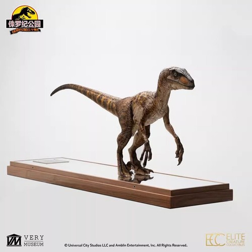 Maqueta ECC Velociraptor Raptor - Serie Parque Jurásico Estatua Tamaño Natural - Imagen 7 de 11