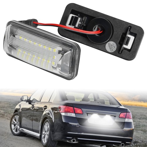 2stk Weiß LED Kennzeichenleuchtung für Subaru Forester Impreza BRZ XV Crosstrek - Bild 3 von 10