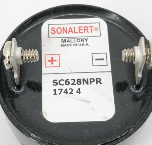 Nuevo zumbador piezoeléctrico Mallory Sonalert SC628NPR 6-28VDC 2900HZ 95dBA - sin caja - Imagen 4 de 4