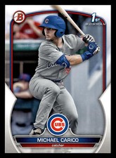 Michael Carico 2023 1st Bowman Draft ROOKIE CARD #BD-170 Chicago Cubs FREE SHIP