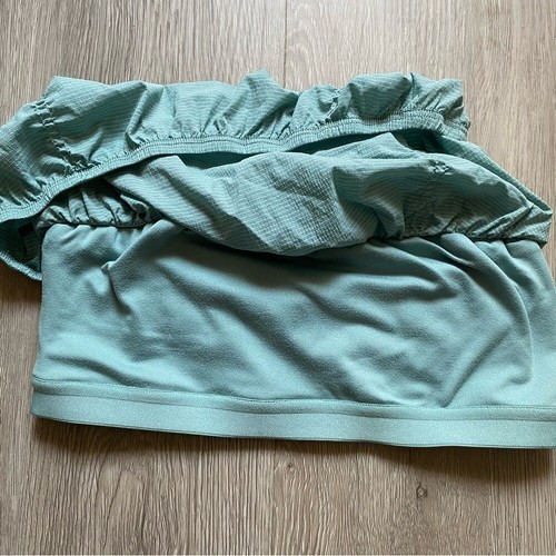 Free People Movement Donna XS Altitude Tube Top Skort Set Eucalipto Activewear - Foto 11 di 13