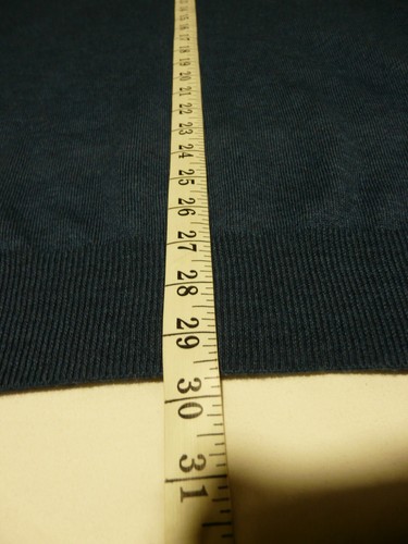 Maglione pullover Peter Millar XXL 2XL blu scollo a V 100% lana merino extra fine - Foto 9 di 11