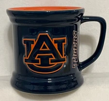 Auburn University Tigers 12 Ounce Coffee Mug Blue Orange 3D NCAA