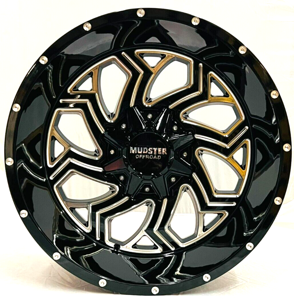 20X12 OFFROAD GLOSS BLACK MILLED BOLT PATTERN (8X180) GMC/CHEVY eBay