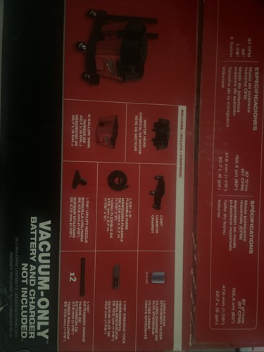 Milwaukee M18 FUEL 6 Gallon Wet/Dry Vacuum (0910-20) - Picture 1 of 1