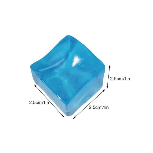 🔥Mini Ice Block Stress Ball Toy Anti Stress Cube Squeeze Toy Simulation Ice T - Picture 11 of 15