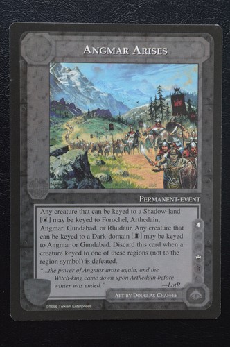Middle-Earth MECCG PROMO CARDS Played Singles Cards Complete Your Set & Deck - Bild 33 von 50