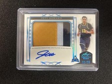 2023 Leaf Trinity #PA-JH1 Jett Howard Patch Autographs Holo Platinum 21/25