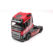 VOLVO FH16 GLOBETROTTER 750 XXL 2018 RED 1:43 Burago Camion Modellino