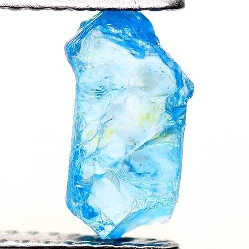 TOP IF IMPECABLE 2.90ct CIRCÓN AZUL TÉRMICO ÁSPERO 100% FACETA NATURAL ¡SIN PRECIO DE RESERVA! - Imagen 1 de 3