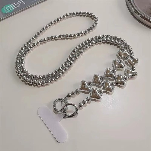 Beaded Crossbody Phone Chain DIY Mobile Phone Chain Hanging Decoration - 第 6/14 張圖片