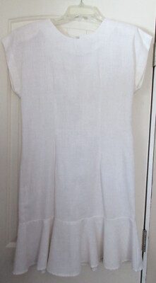 90s style white dress The '90s Rib Dress main image 1