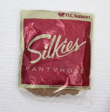 VINTAGE SILKIES  TLC SUPPORT PANTY HOSE - 305 - MEDIUM - NUDE
