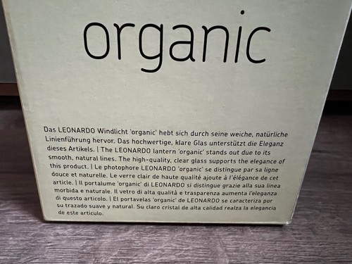 Leonardo Organic Vase Windlicht Glas - Bild 4 von 4