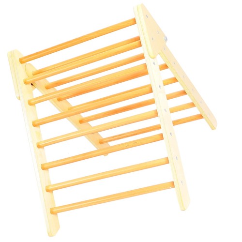 Foldable Climbing Triangle Ladder for Toddlers Kids Indoor Play Fitness - Picture 3 of 12