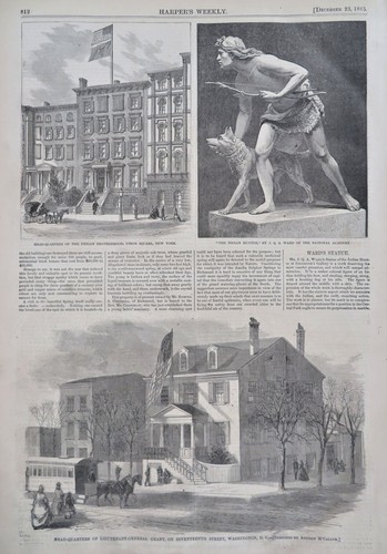 Pilgrimage to Mecca Hajj NYC Five Points 1865 Harper's Civil War newspaper - Picture 8 of 10