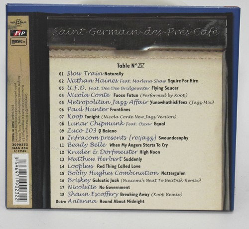 SAINT-GERMAIN DES PRES CAFE 4 VI Finest Electro-Jazz Compilation CD Wagram 2002 - Bild 2 von 5