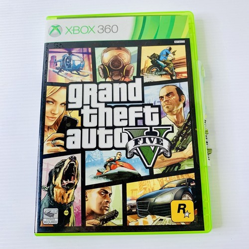Grand Theft Auto V GTA 5 Five Xbox 360 NTSC J Video Game + Map + Manual - Bild 2 von 10