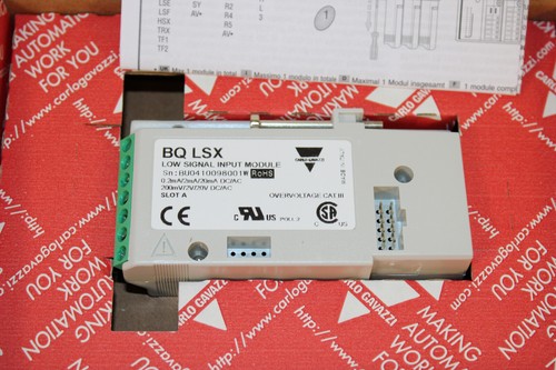 Carlo Gavazzi BQ LSX Low signal input module NEW - Picture 3 of 3