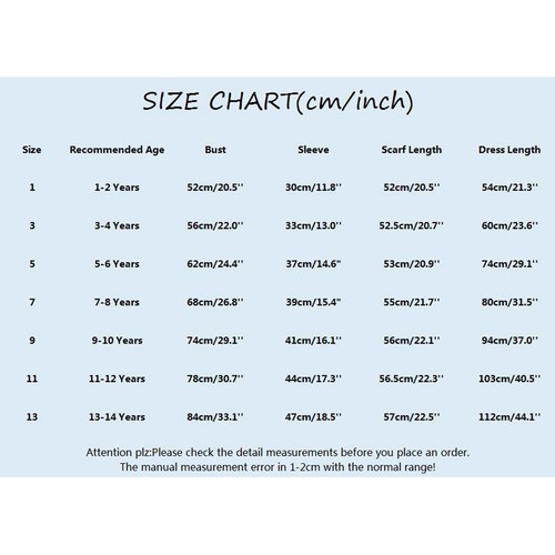 Girls Muslim Dress Long Sleeve One-Piece Islamic Prayer Dress with Hijab Outfits - Picture 2 of 25