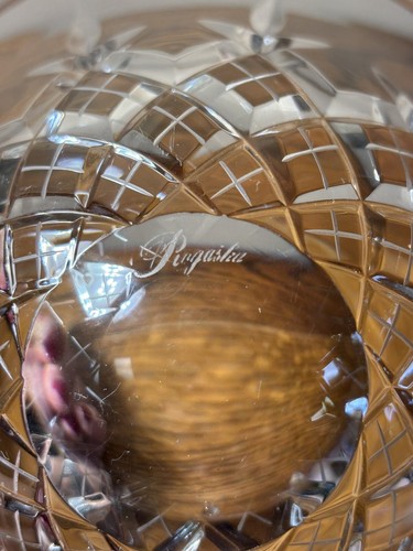 BEAUTIFUL~Rogaska cut crystal bowl, 4"tall, 7" diameter - Picture 6 of 9