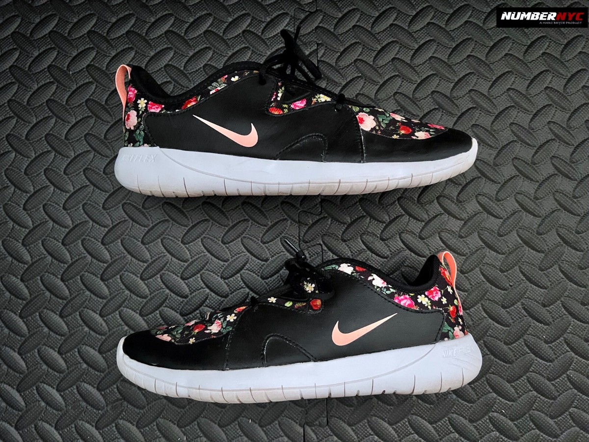 Nike Flex Contact 3 Youth Size 7Y or Women s 8.5 Floral Sneakers AT4112 001