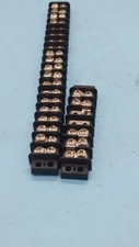 LOT OF 2 Used   (1) 20-pin  & 1 7-PIN Dual-sided Terminal Blocks