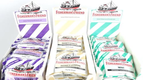Fisherman's Friend Freshmints Lozenges 6/12x 25g Halal Kosher Vegan Gluten Free - Video 1 von 1