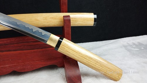 Wakizashi Japanisches Samurai Katana Schwert sehr scharf Full Tang Handarbeit Klinge - Bild 8 von 10