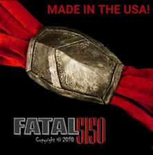 300 Spartan cape clasp brooch pin USA cosplay costume, wolf fang sold separately