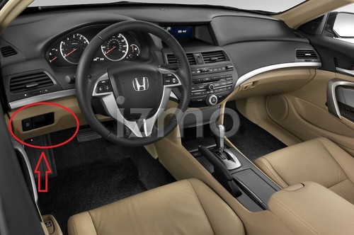 For 2008-2010 Accord 2 Slot Aftermarket Fog Light kit Switch Bezel Bracket Trim - Foto 6 di 6