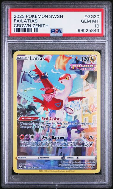 Latias & Latios psa10 ＋GradedGuard PSA 10 GEM MINT Latias & Latios GX Pokemon Simplified