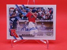 Milan Tolentino 2021 Topps Pro Debut Base Auto #PD-126 Indians