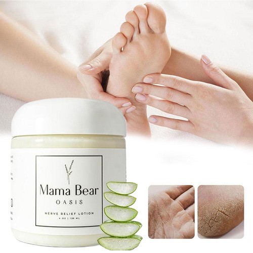 Mama Bear Lozione Sollievo Nervi, Lozione Lenitiva con Cloruro di Magnesio 120ml - Foto 6 di 9