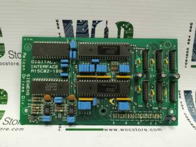 R15C02-188 R70C01-188 SIEMENS DIGITAL INTERFACE MODULE SL NO 579646	