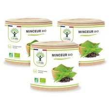 Minceur Bio - Complément alimentaire - Fabriqué en France - 180 gélules