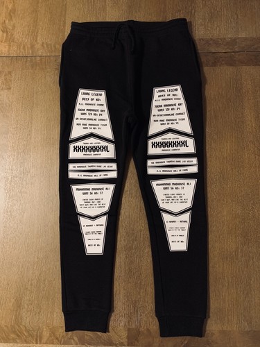Asger Juel Larson AJL MADHOUSE Black Trackpants Sw