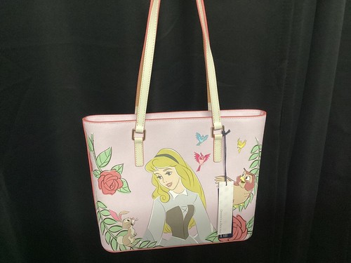 2024 Disney Dooney & Bourke Sleeping Beauty Aurora 65th Anniversary Tote Bag New - Picture 2 of 7