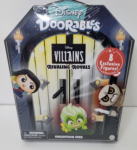 New Disney Doorables Villains Rivaling Royals Collection Peek Factory Sealed! - Picture 1 of 12